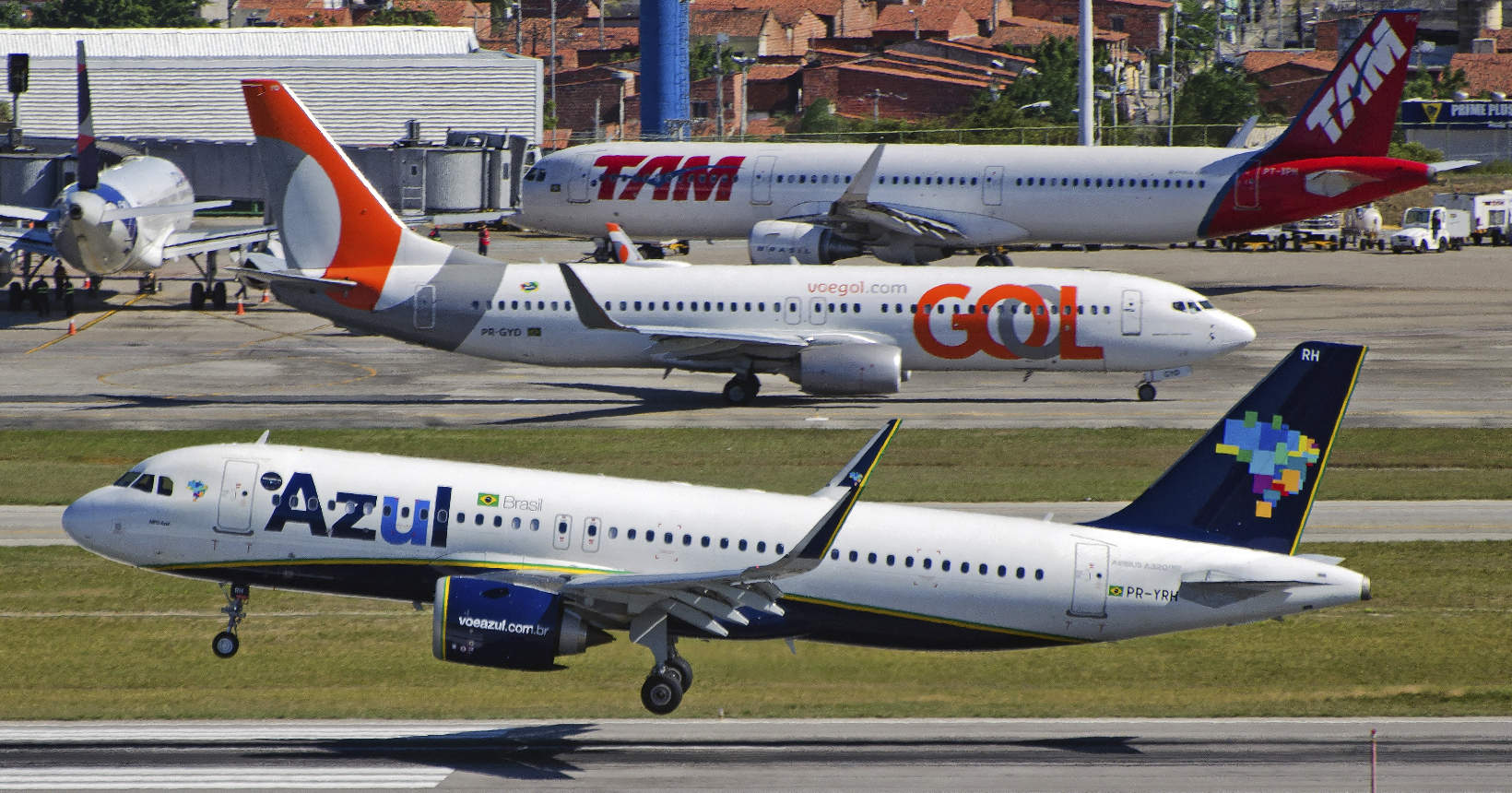 Azul Gol e Latam