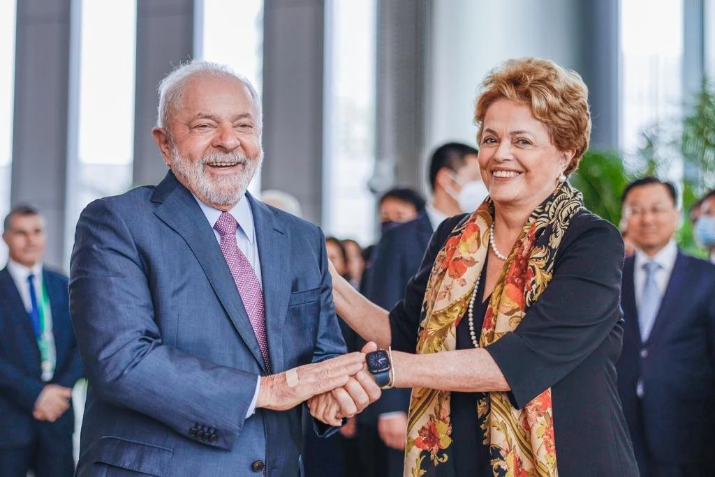 Lula e Dilma Xangai Lula e Dilma Xangai