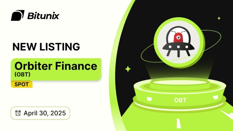 Orbiter Finance (OBT) listada na Bitunix enquanto os ecossistemas de Cross-Rollup continuam a crescer 