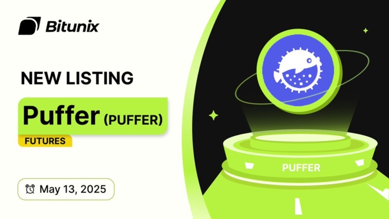 Bitunix adiciona o token PUFFER à sua plataforma de futuros após o projeto ter conseguido US$ 18 Milhões em Financiamento