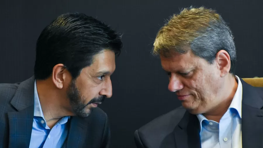 ricardo nunes mdb e tarcisio de freitas republicanos - Imagem: Ronaldo Silca - Estadão Conteúdo ricardo nunes mdb e tarcisio de freitas republicanos - Imagem: Ronaldo Silca - Estadão Conteúdo