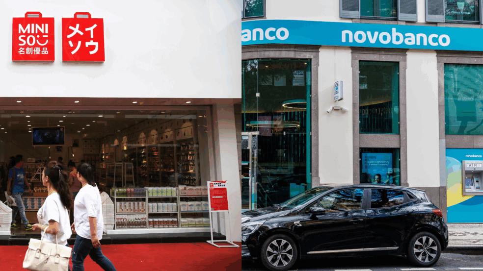 Miniso - China e Novo Banco - Portugal Miniso - China e Novo Banco - Portugal