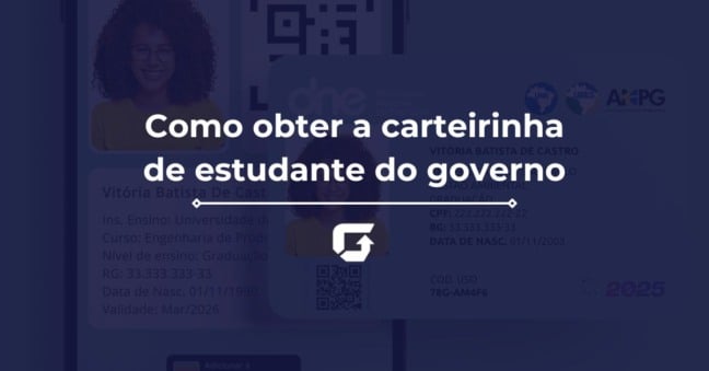 Como obter a carteirinha de estudante gratuita do governo em 2025 pelo DNE