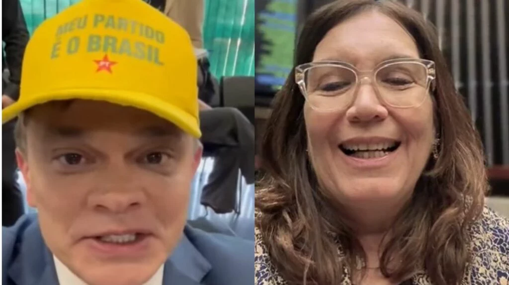 Boné Meu partido é o Brasil