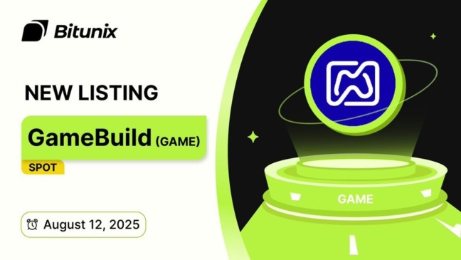 Bitunix lista token GameBuild (GAME), projeto que criou o novo jogo de Web3 Valoris