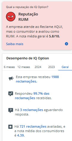 IQ Option é confiável e seguro