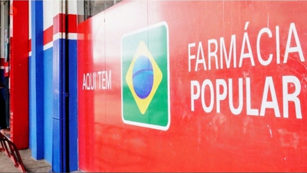 Frente de farmácia credenciada no programa Farmácia Popular