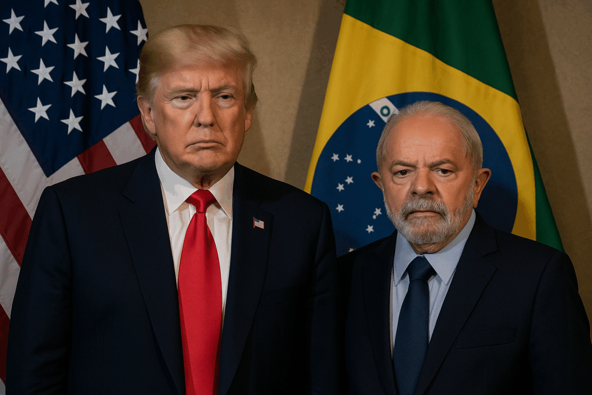 Lula e Trump
