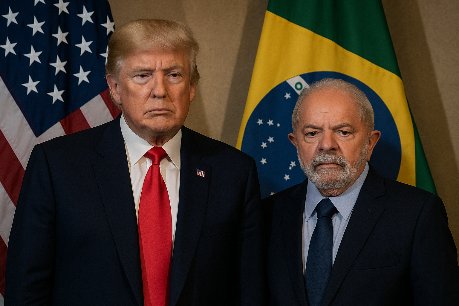 Lula e Trump