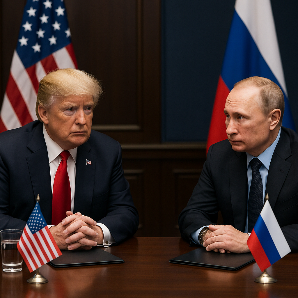 Após conversa a sós com Putin, Trump puxa o freio e deixa suspense no ar