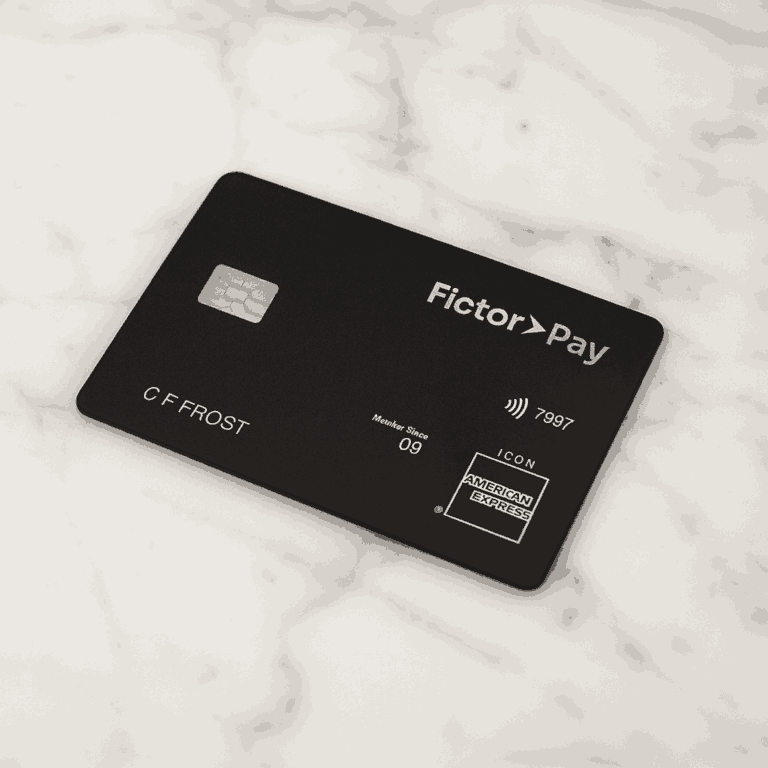 Cartão Amex FictorPay sem anuidade