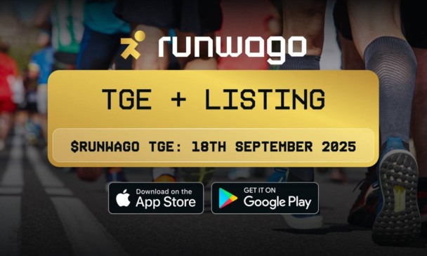 Fitness e Cripto: Runwago anuncia data oficial do $RUNWAGO TGE