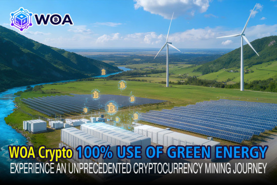 WOA Crypto lança mineração em nuvem verde com XRP+IA, inaugurando a era “HODL-Earn” 24 horas por dia, 7 dias por semana