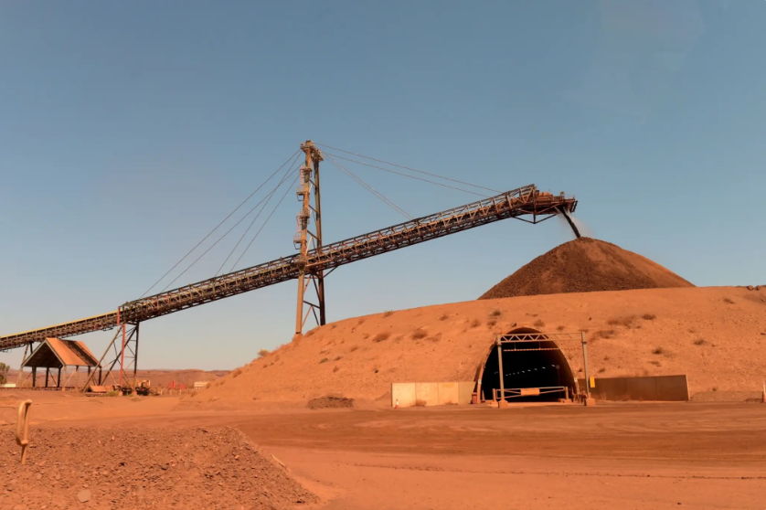 Mina em Gudai-Darri do Grupo Rio Tinto, na região de Pilbara, na Austrália Ocidental (Carla Gottgens/Bloomberg)
