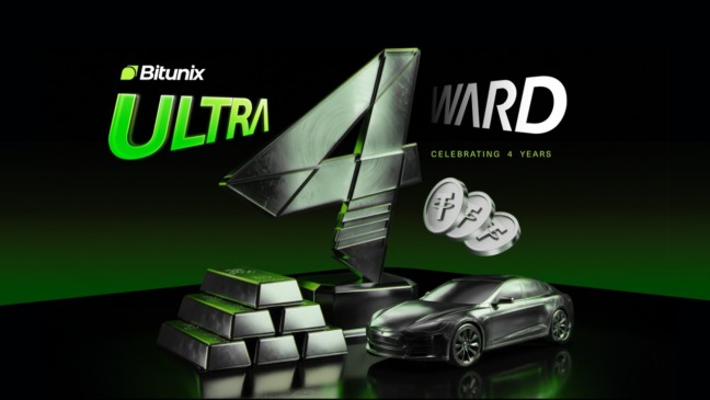 4 anos de Bitunix com 4M de USDT em recompensas na campanha “Ultra 4ward”