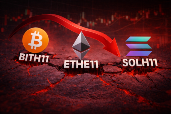 ETFs de cripto afundam em 2026 e entram em zona crítica na B3