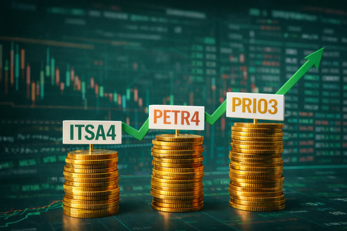 ITSA4 PETR4 PRIO3 ITSA4 PETR4 PRIO3