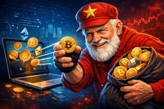 Lula roubando criptomoedas