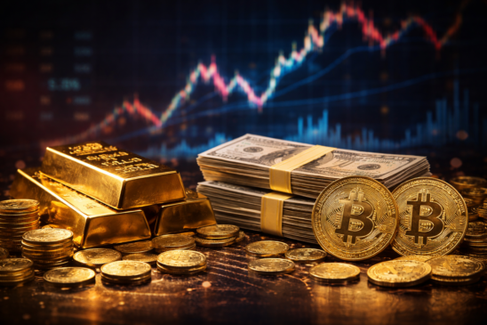 Ouro caiu, dólar subiu e bitcoin balançou: afinal, o que realmente protege seu dinheiro?