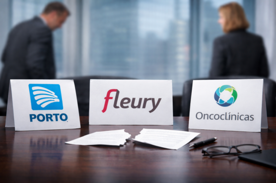 Porto (PSSA3) e Fleury (FLRY3) desistem de negócio com Oncoclínicas (ONCO3) e mercado reage