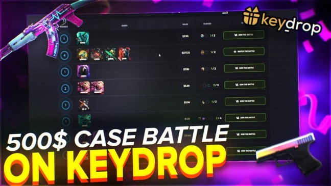 Key Drop Case Battle: análise e estratégias