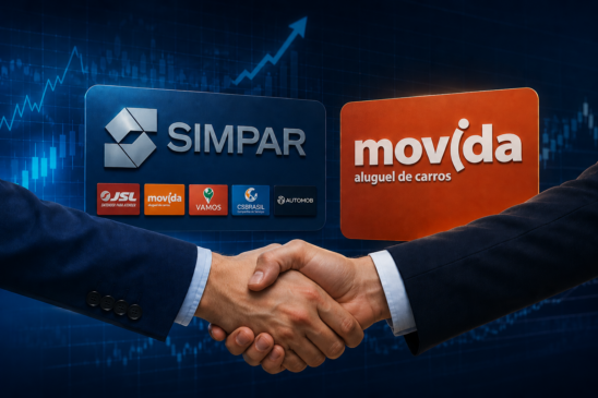 BNDESPar vira acionista relevante de Simpar (SIMH3) e Movida (MOVI3) após aportes bilionários