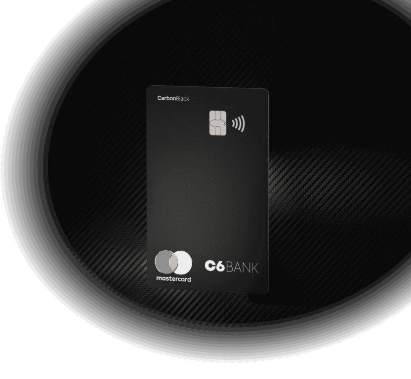 Cartão C6 Carbon Mastercard Black